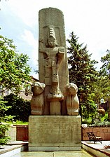 Hittieten monument, een exacte replica van het monument in Fasıllar