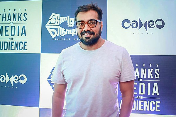 Kashyap at the success meet of Imaikaa Nodigal in 2018.