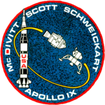 Insigne de la mission Apollo 9.