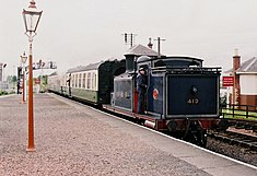 Preserved Caledonian Railway 439 Class number 419 in June 2005 Arrival at Bo'ness - geograph.org.uk - 301660.jpg