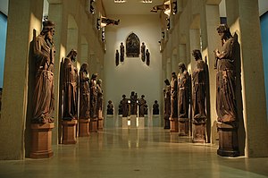 The Sculpture Hall of the Augustiner Museum, Freiburg. Augustinermuseum Skulpturenhalle.JPG