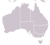 Location map/data/Australiaตั้งอยู่ในออสเตรเลีย