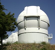 Aŭtomatigis Planet Finder Dome.JPG