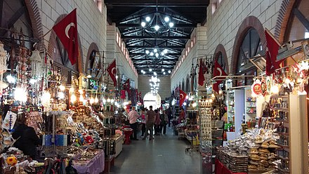 At the Aynalı Çarşı bazaar in Çanakkale