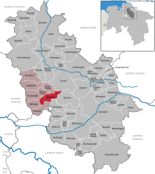 Bülstedt - Carte