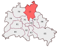 Deutsch: Wahlkreis 77: Berlin - Pankow