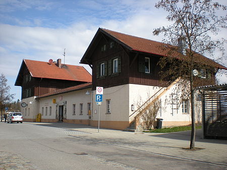 Bahnhof Dießen Empfangsgebäude
