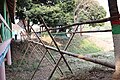 Bamboo bridge at Sonargaon museum 4