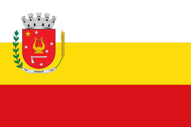 File:Bandeira de Maringá - PR.svg