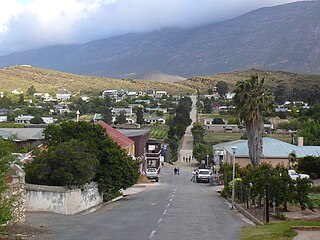 <span class="mw-page-title-main">Barrydale</span> Place in Western Cape, South Africa