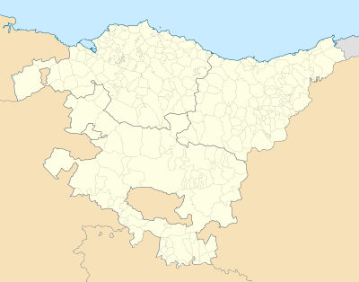 Location map Spain Basque Country