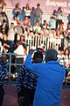 Deutsch: Beachhandball bei den Olympischen Jugendspielen 2018 in Buenos Aires; Tag 7, 13. Oktober 2018; Medaillenzeremonie Mädchen - Gold: Argentinien, Silber: Kroatien, Bronze: Ungarn English: Beach handball at the 2018 Summer Youth Olympics in Buenos Aires at 13 October 2018 – Medal Ceremony Girls - Gold: Argentina, Silver: Croatia, Bronze: Hungary Español: Handball de playa en los Juegos Olimpicos de la Juventud Buenos Aires 2018 en 13 de octubre de 2018 – Medalla Ceremonia para niñas - Oro: Argentina, Plata: Croacia, Bronce: Hungría