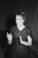 Maria Becker in der Titelrolle des Stücks Antigone von Sophokles am Berliner Schillertheater, 31. August 1953