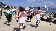 File:Belles of London City dancing at Lyme Regis, July 2021.webm