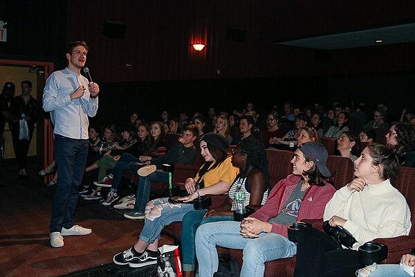 Burnham at the Montclair Film Festival in 2018.