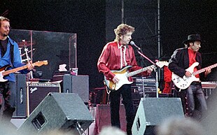 Bob Dylan in concerto a Stoccolma, Svezia, nel 1996