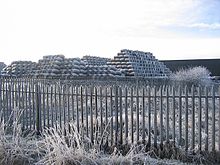 A bonded warehouse in Addiewell for the North British Distillery Bonded warehouse, Addiewell. - geograph.org.uk - 97254.jpg