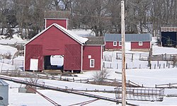 Bonderson Farm crib barn and cow shed.JPG