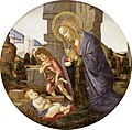 Botticelli (studio of) - Virgin Adoring the Child with the Young Saint John, c.1500, NMW A 241.jpg
