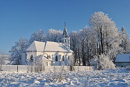 Kerk van Brebu Nou in de winter