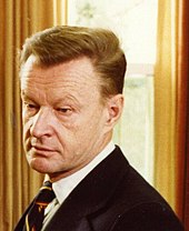 Zbigniew Brzezinski, US political scientist, geostrategist and statesman Brzezinski 1980.jpg