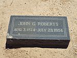 Hřbitov Buckeye-Liberty-John G. Roberts-1885.jpg