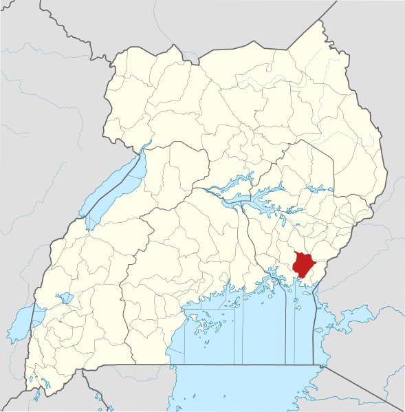 File:Bugiri District in Uganda.svg