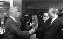 De Kowa received by Chancellor Willy Brandt, Bonn, 1971
