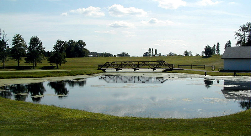 File:Burning Tree Mastodon excavation site, Burning Tree Golf Course, Heath, east-central Ohio, USA (15276156180).jpg