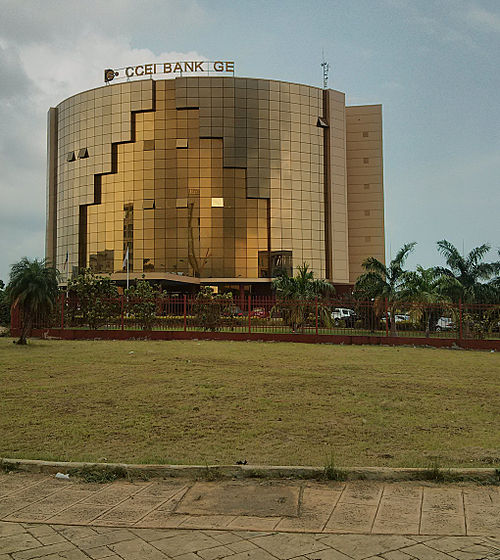 CCEI Bank headquarters in Malabo