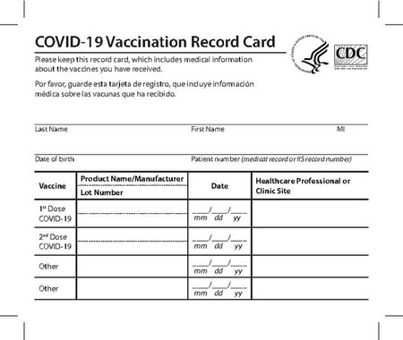 Thẻ vắc-xin COVID-19