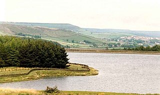 <span class="mw-page-title-main">Calf Hey Reservoir</span> Reservoir in Lancashire, England