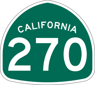 <span class="mw-page-title-main">California State Route 270</span> State highway in Mono County, California, United States