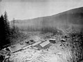 Camp with forest and mountains in background, probably Washington, between 1900 and 1915 (INDOCC 1769).jpg