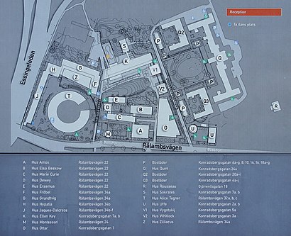 Vägbeskrivningar till Campus Konradsberg med kollektivtrafik