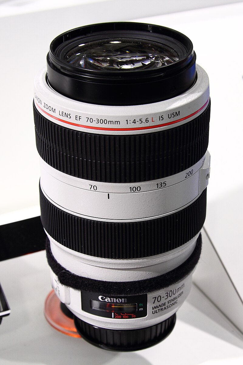 File:Canon EF 70-300mm F4-5.6 L IS USM.jpg - Wikipedia
