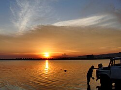 Снимка на езерото в Кисуму, Кения