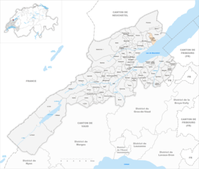 Localización de Corcelles-près-Concise