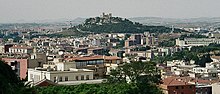 San Michele hill with the castle on the top