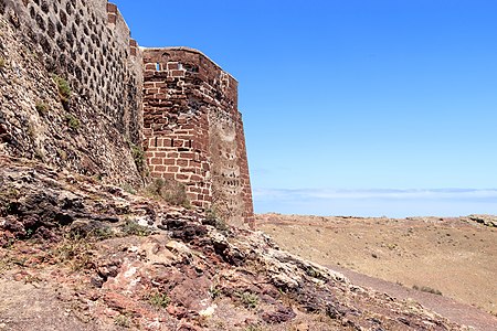 Southeastern bastion, Castillo de Santa Bárbara y San Hermenegildo Teguise Lanzarote