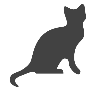 Download File:Cat silhouette darkgray.svg - Wikimedia Commons