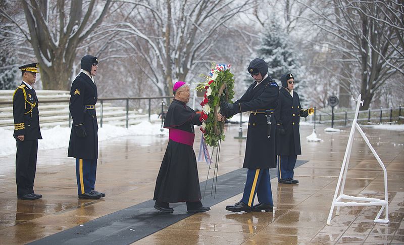 File:Catholic Archbishop of South Korea at Tomb of Unknown Soldier 150106-A-ZZ999-006.jpg