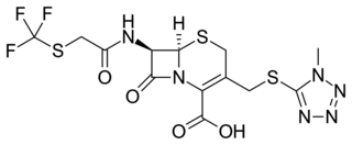 Cefazaflur Cephalosporin antibiotic