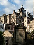 George Iv Bridge, Edinburgh Central Public Library, Including Balustrade, Gatepiers, Gates Lamp Standards And Railings