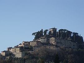 Panorama over Cetona