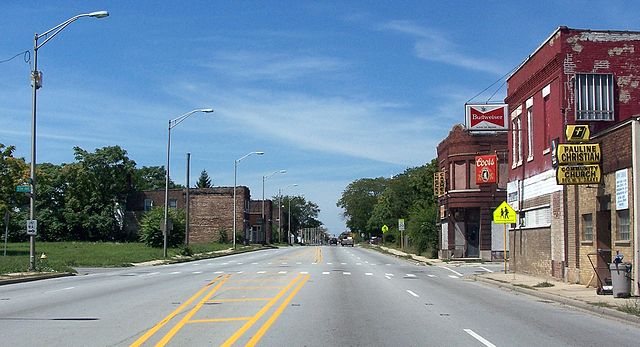 US 30 in Chicago Heights