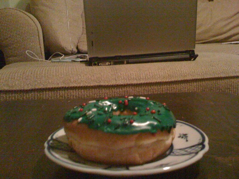 File:Christmas donut.jpg