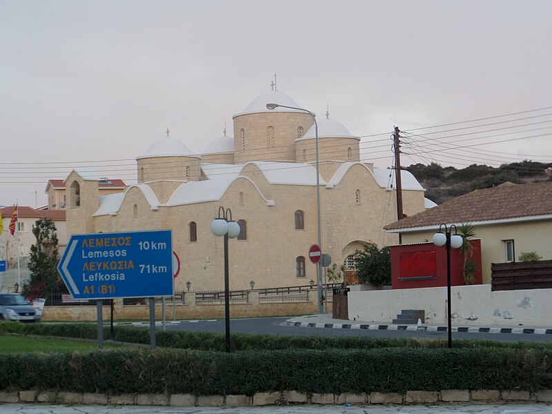 File:Church of Saint Annas and Stilianos at Ayios Tychonas 1.JPG