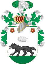 Coat of Arms of Francisco de Merlo's. Coat of Arms of Merlo.svg