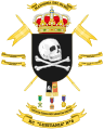 Escudo del Regimiento de Caballería "Lusitania" n.º 8 (RC-8)